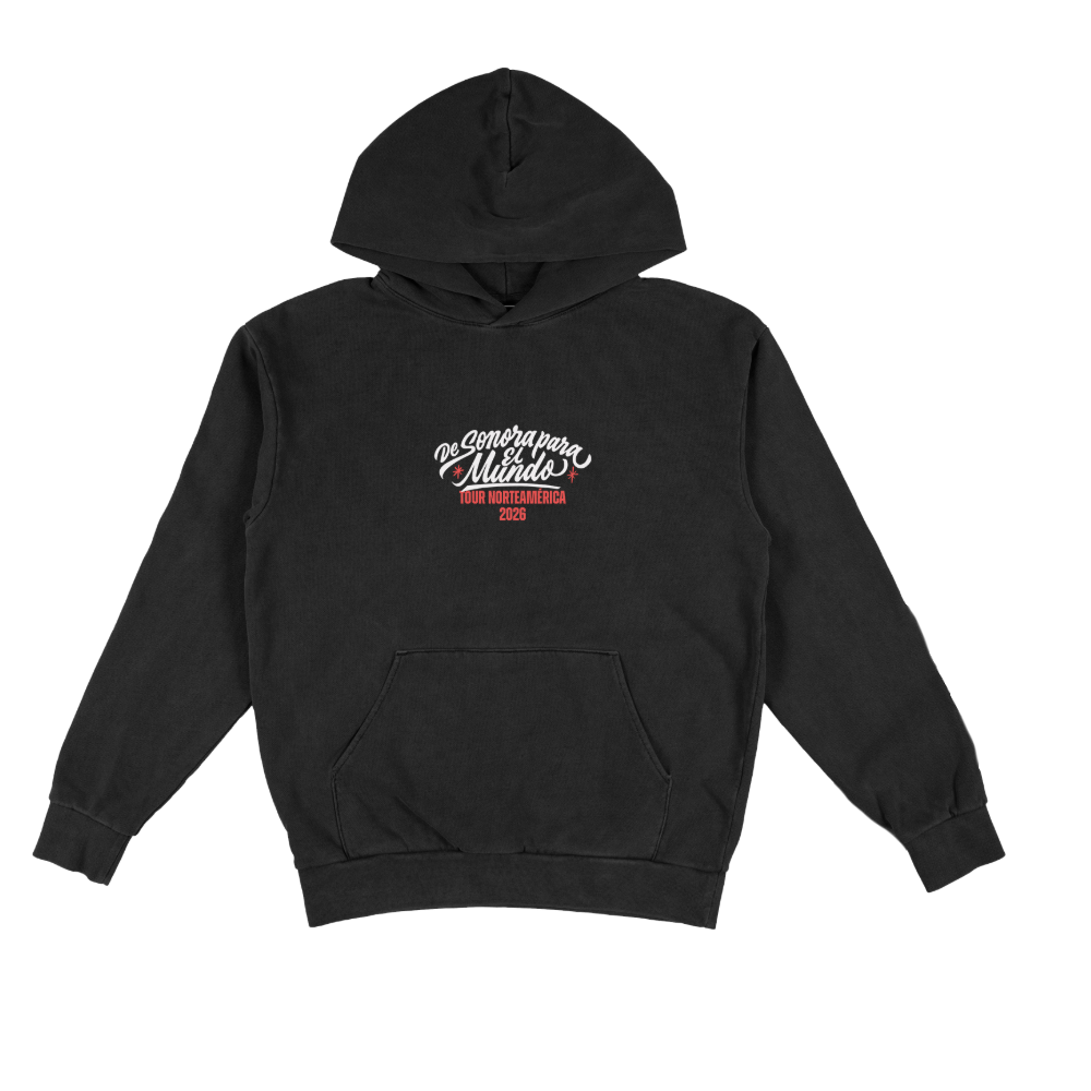 Tour Norteamérica 2026 Black Hoodie