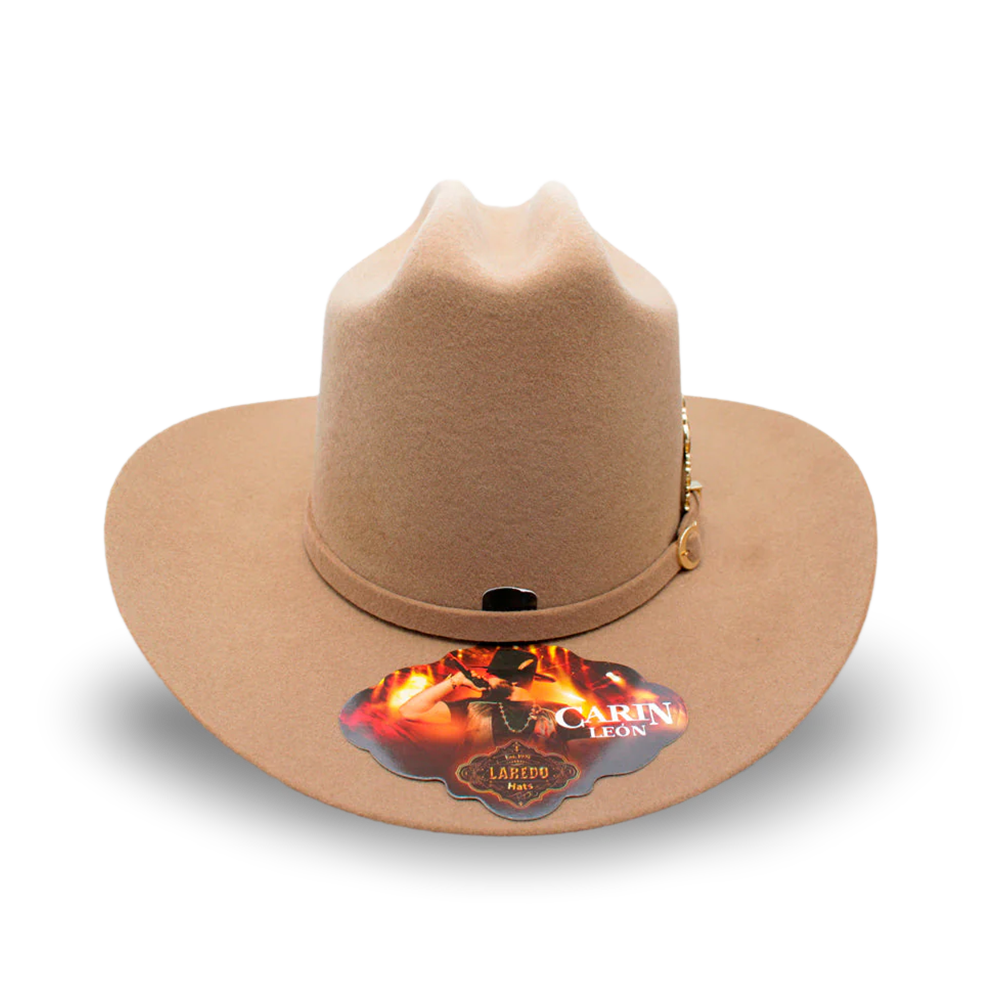 Texan Fine Wool Carmel Hat Head On