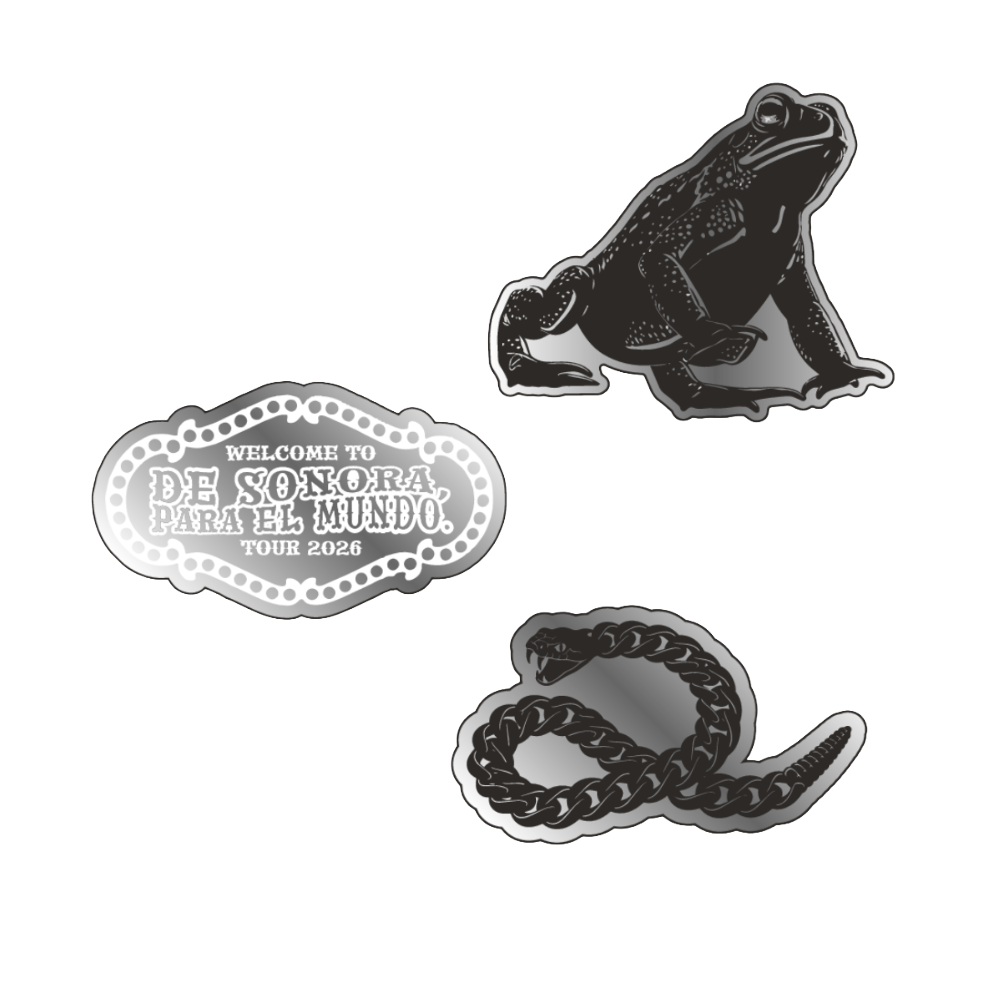 De Sonora Para El Mundo Enamel Pin Set